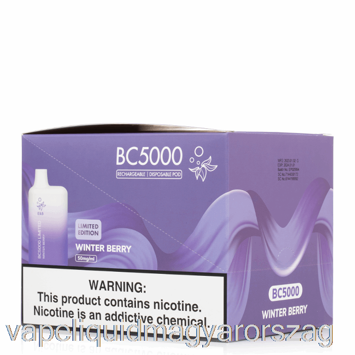 [10-es Csomag] Bc5000 Eldobható Vape Folyadék